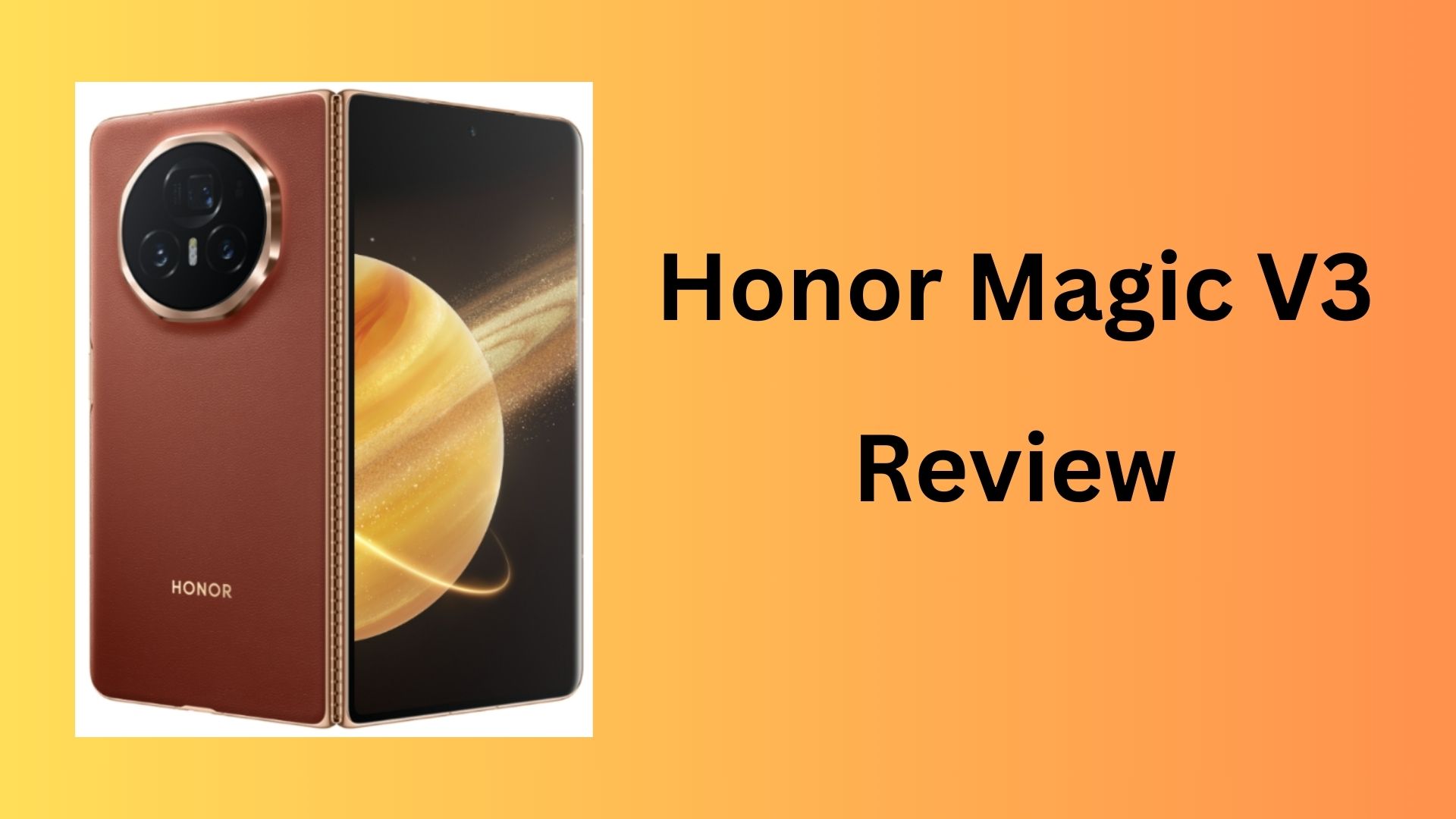 Honor Magic V3