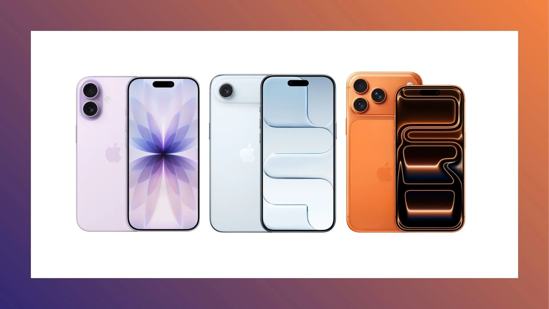 Apple Unveils Four New iPhones and New Wearables