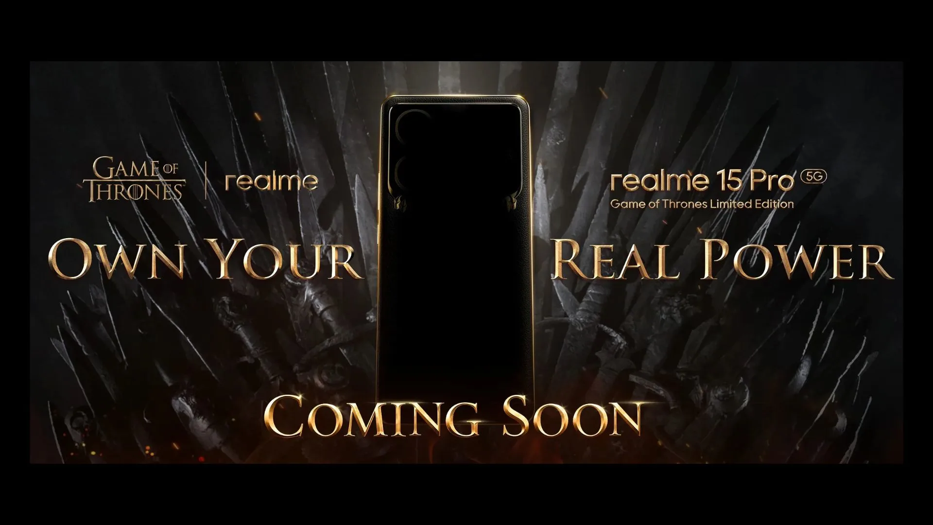 Realme teases Game of Thrones limited edition 15 Pro