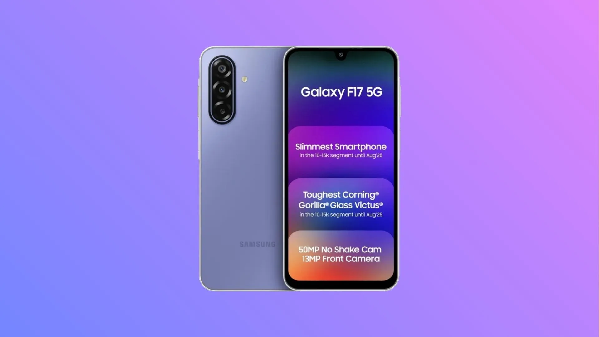 Samsung Galaxy F17 5G Launches in India