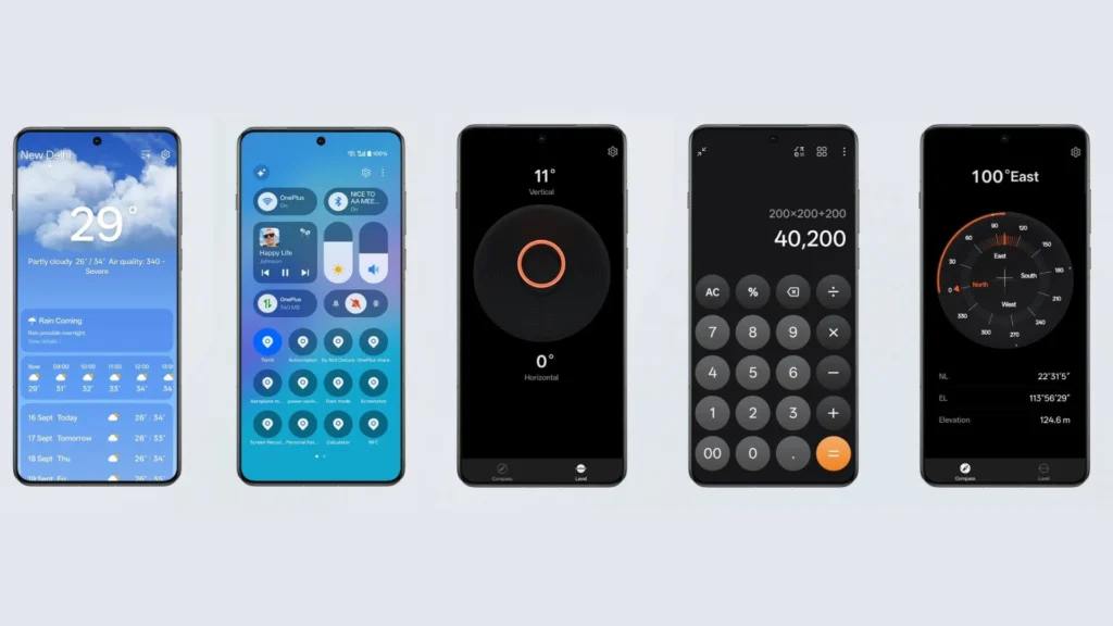 OxygenOS 16 Redesigned Interface