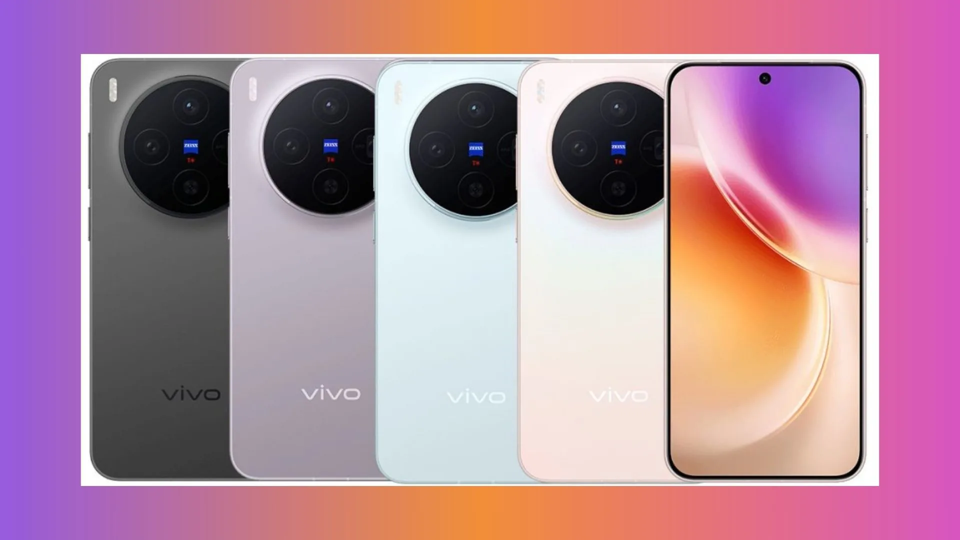 vivo Officially Unveils X300 Series