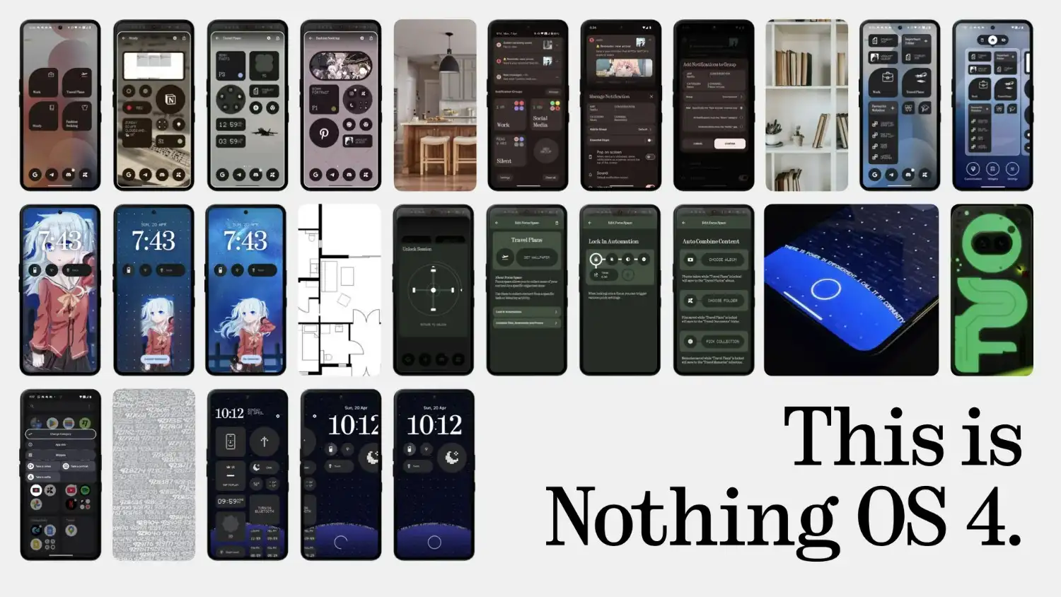 Nothing begins public rollout of Nothing OS 4.0